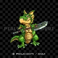 バトルレックスの画像：SFC版ドラクエ6の敵・モンスター図鑑 ／ ドラクエ6攻略