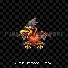 グレートペリカンの画像：SFC版ドラクエ6の敵・モンスター図鑑 ／ ドラクエ6攻略