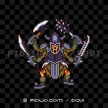 まおうのつかい(強化個体)の画像:SFC版ドラクエ6の敵・モンスター図鑑 / ドラクエ6攻略