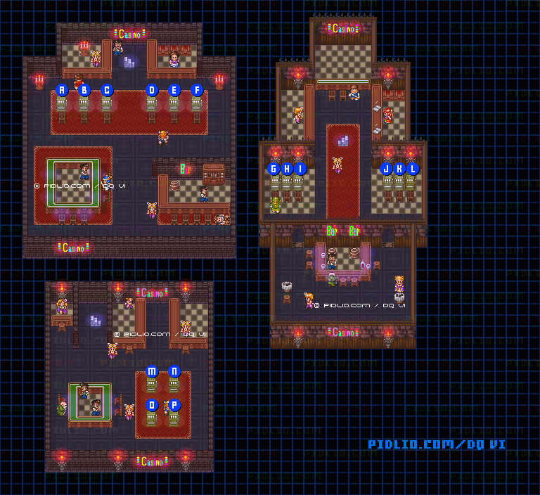 スロット別の傾向の画像 ／ SFC版ドラゴンクエスト6攻略 ─ pidlio.com