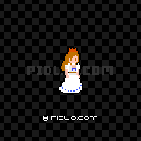 セリア姫：画像 ／ FC版ドラゴンバスター攻略