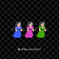 侍女：画像 ／ FC版ドラゴンバスター攻略