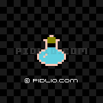 青い薬びん(POTION):画像 / FC版ドラゴンバスター攻略