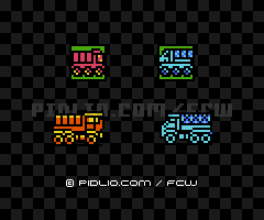 補給車（ホキュウシャ）：ユニット図鑑 ／ ファミコンウォーズ攻略
