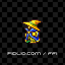 リメイク版の黒魔道士:画像 / FF1攻略