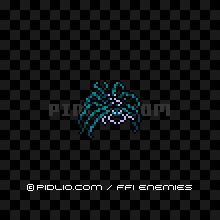 ブラックウィドウ（FC版）の画像：FF1モンスター別攻略 ／ FF1攻略