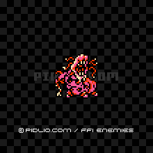 ギガースウォーム(FC版)の画像:FF1モンスター別攻略 / FF1攻略