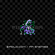 クロウラー（FC版）の画像：FF1モンスター別攻略 ／ FF1攻略