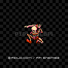 ブラッディボーン(FC版)の画像:FF1モンスター別攻略 / FF1攻略
