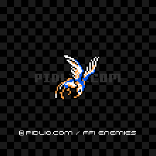 コカトリス(FC版)の画像:FF1モンスター別攻略 / FF1攻略
