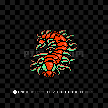アンクヘッグ（FC版）の画像：FF1モンスター別攻略 ／ FF1攻略