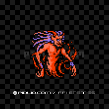 ファイアー（FC版）の画像：FF1モンスター別攻略 ／ FF1攻略