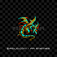 ドラゴンゾンビ(FC版)の画像:FF1モンスター別攻略 / FF1攻略