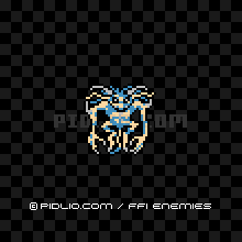 ダークファイター(FC版)の画像:FF1モンスター別攻略 / FF1攻略
