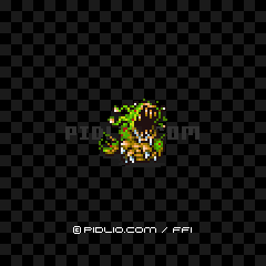 クロウラー（GBA版）の画像：FF1モンスター別攻略 ／ FF1攻略