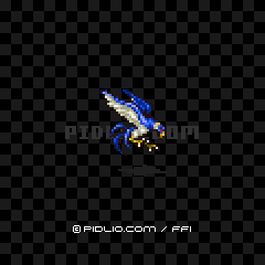 コカトリス(GBA版)の画像:FF1モンスター別攻略 / FF1攻略