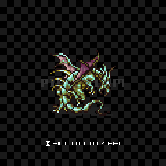 ドラゴンゾンビ(GBA版)の画像:FF1モンスター別攻略 / FF1攻略