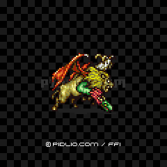 キメラ(GBA版)の画像:FF1モンスター別攻略 / FF1攻略