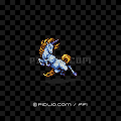 ユニコーンの画像：リメイク版FF1の敵・モンスター図鑑 ／ FF1攻略