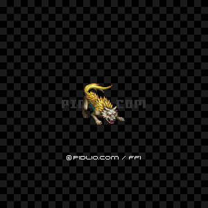 ウルフ（スマホ版）の画像：FF1モンスター別攻略 ／ FF1攻略