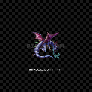 ホワイトドラゴン(スマホ版)の画像:FF1モンスター別攻略 / FF1攻略