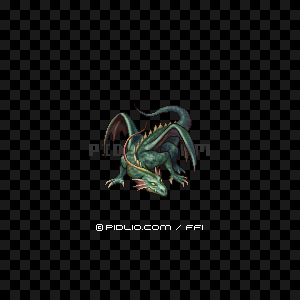グリーンドラゴン（スマホ版）の画像：FF1モンスター別攻略 ／ FF1攻略