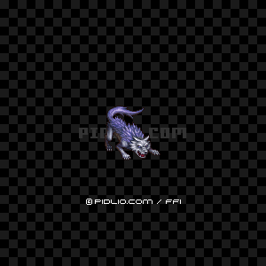 ブラインドウルフ（スマホ版）の画像：FF1モンスター別攻略 ／ FF1攻略