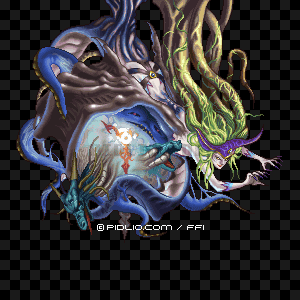 クロノディア（封印6回）の画像：リメイク版FF1の敵・モンスター図鑑 ／ FF1攻略