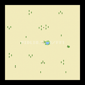 大地のめぐみのほこら：マップ04のサムネイル画像 ／ FF1攻略：ソウル・オブ・カオス（SOC）