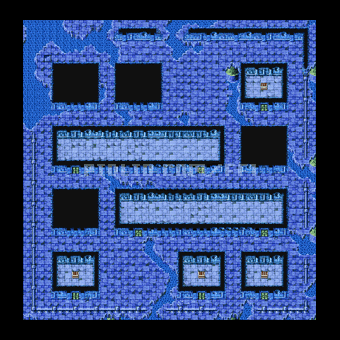 いやしの水の洞窟：マップ06のサムネイル画像 ／ FF1攻略：ソウル・オブ・カオス（SOC）