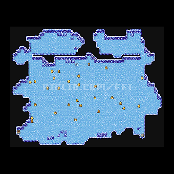風のささやく洞穴：マップ16のサムネイル画像 ／ FF1攻略：ソウル・オブ・カオス（SOC）
