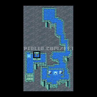 風のささやく洞穴：B40Fボスフロアマップのサムネイル画像 ／ FF1攻略：ソウル・オブ・カオス（SOC）