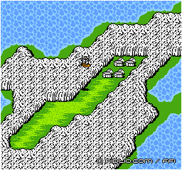 ガイアの町の場所：画像 ／ FF1攻略