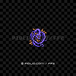レッグイーターの画像：FC版FF2の敵・モンスター図鑑 ／ FF2攻略