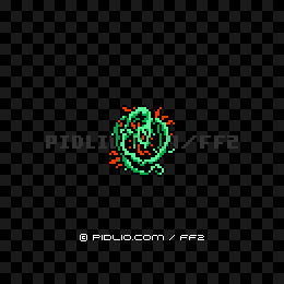 バンパイアソーン（FC版）の画像：FF2モンスター別攻略 ／ FF2攻略