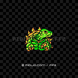 アダマンタイマイ(FC版)の画像:FF2モンスター別攻略 / FF2攻略