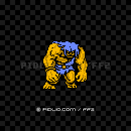 オーガ(FC版)の画像:FF2モンスター別攻略 / FF2攻略