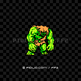 オーガチーフ(FC版)の画像:FF2モンスター別攻略 / FF2攻略