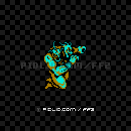 ゾンビ2ヘッド（FC版）の画像：FF2モンスター別攻略 ／ FF2攻略