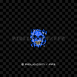 スカル（FC版）の画像：FF2モンスター別攻略 ／ FF2攻略