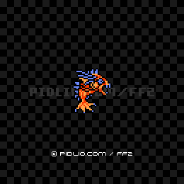 キラーフィッシュ(FC版)の画像:FF2モンスター別攻略 / FF2攻略