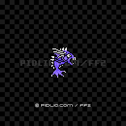 エレキフィッシュ(FC版)の画像:FF2モンスター別攻略 / FF2攻略