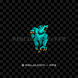 ウルフデビル（FC版）の画像：FF2モンスター別攻略 ／ FF2攻略