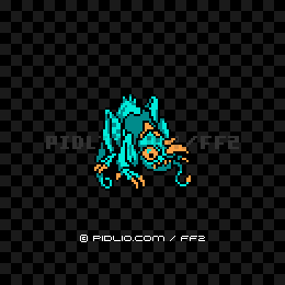 アイスリザード（FC版）の画像：FF2モンスター別攻略 ／ FF2攻略