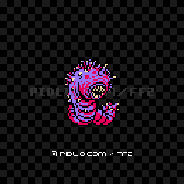 アビスウォーム(FC版)の画像:FF2モンスター別攻略 / FF2攻略
