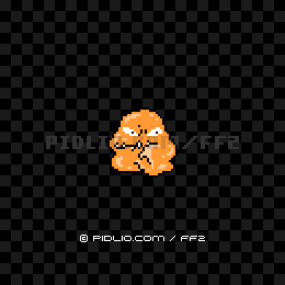 イエローゼリー(FC版)の画像:FF2モンスター別攻略 / FF2攻略