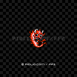 レッドソウル(FC版)の画像:FF2モンスター別攻略 / FF2攻略