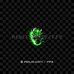 グリーンソウル(FC版)の画像:FF2モンスター別攻略 / FF2攻略