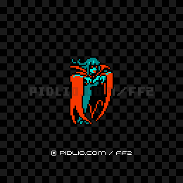 バンパイアガール(FC版)の画像:FF2モンスター別攻略 / FF2攻略