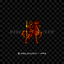 しんえいたい（FC版）の画像：FF2モンスター別攻略 ／ FF2攻略